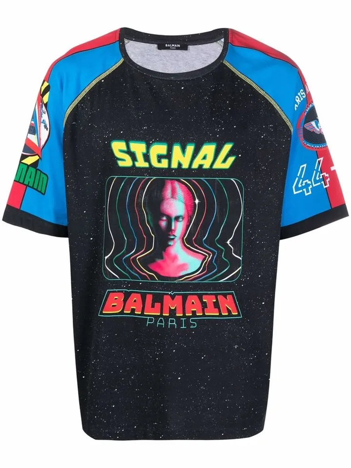 spacial print T-shirt