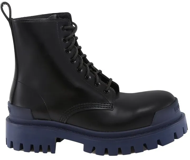 Balenciaga Strike Lace-Up Boots