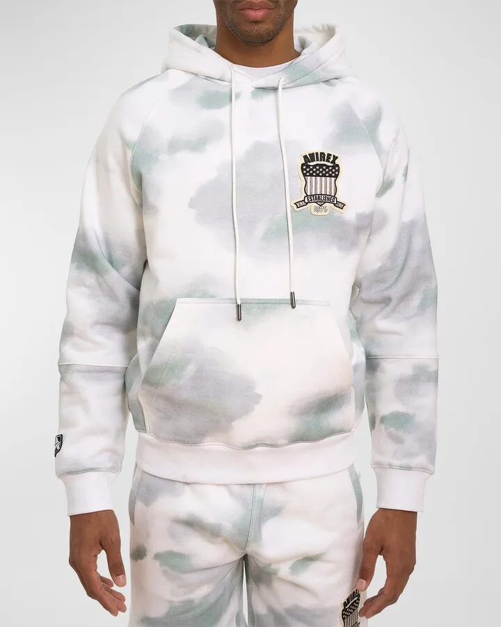 Men's Sky Camo USA Hoodie