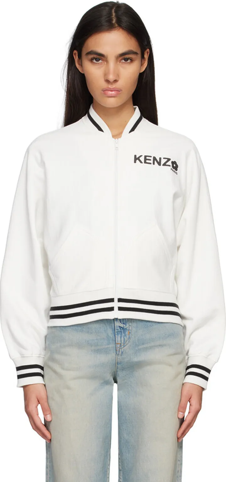 Kenzo Off-White Kenzo Paris Boke Flower 2.0 Bomber Jacket