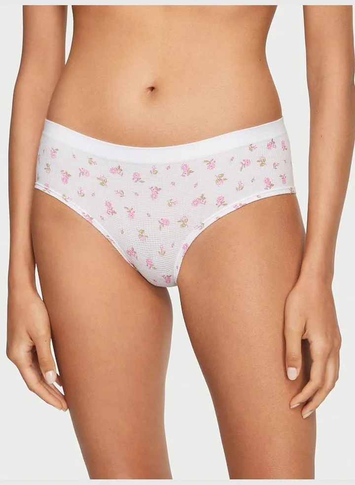 Seamless Waffle Hiphugger Panty