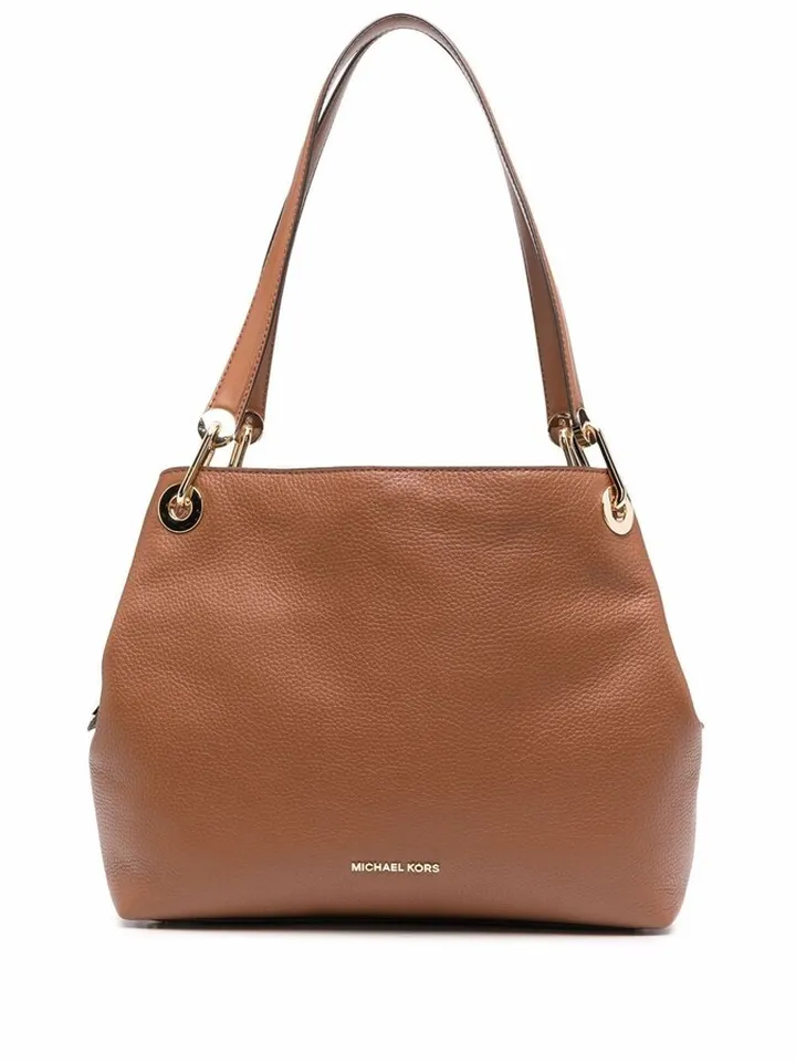 Textured Leather Tote