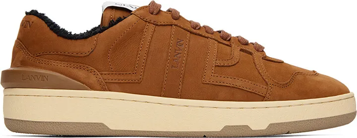 Lanvin Tan Clay Sneakers