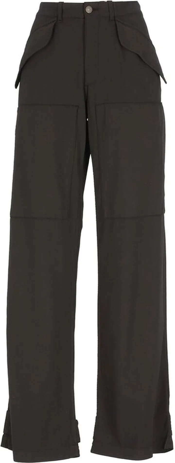 Etro High-Rise Straight-Leg Cargo Trousers