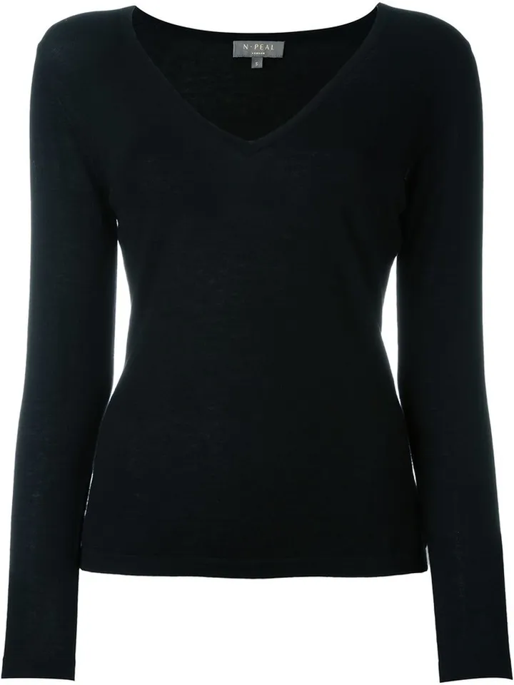 Cashmere Superfine V-Neck Sweater