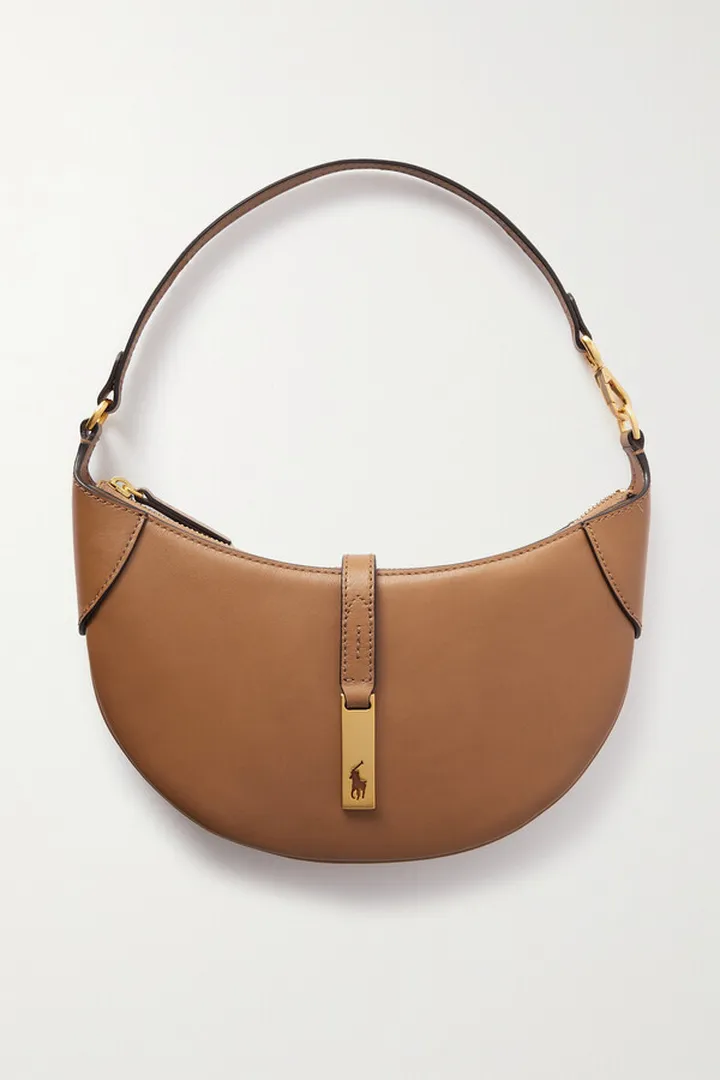 Polo Ralph Lauren - Leather Shoulder Bag - Brown