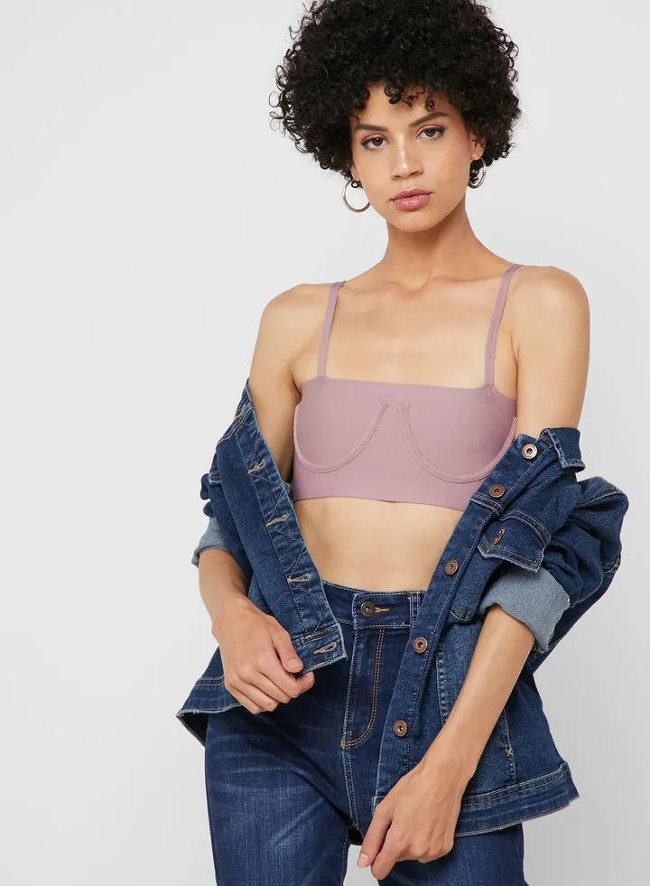 Underwired Cropped Cami Top