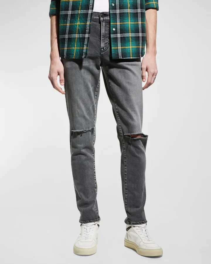 Men's MVM Hidden Skinny Jean Pants
