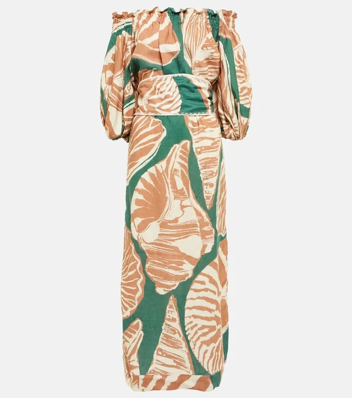 Palomino linen maxi dress