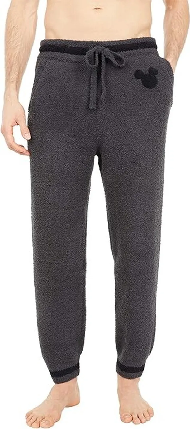 Barefoot Dreams Cozychic Classic Disney(r) Mickey Joggers (Carbon) Men's Casual Pants