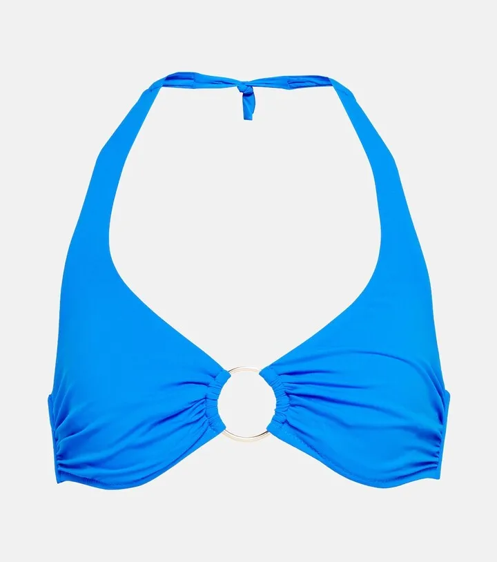 Brussels halterneck bikini top