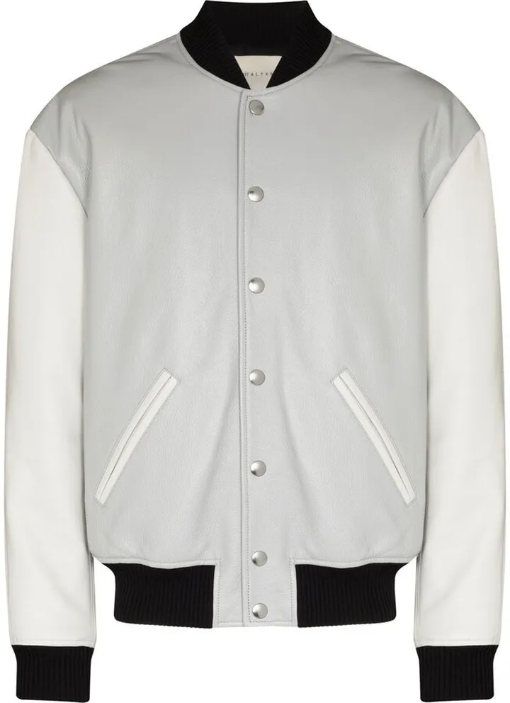 Leather Bomber Jacket