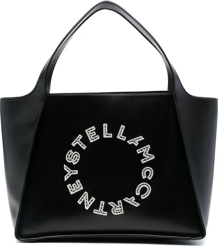 Broderie Anglaise-Logo Tote Bag