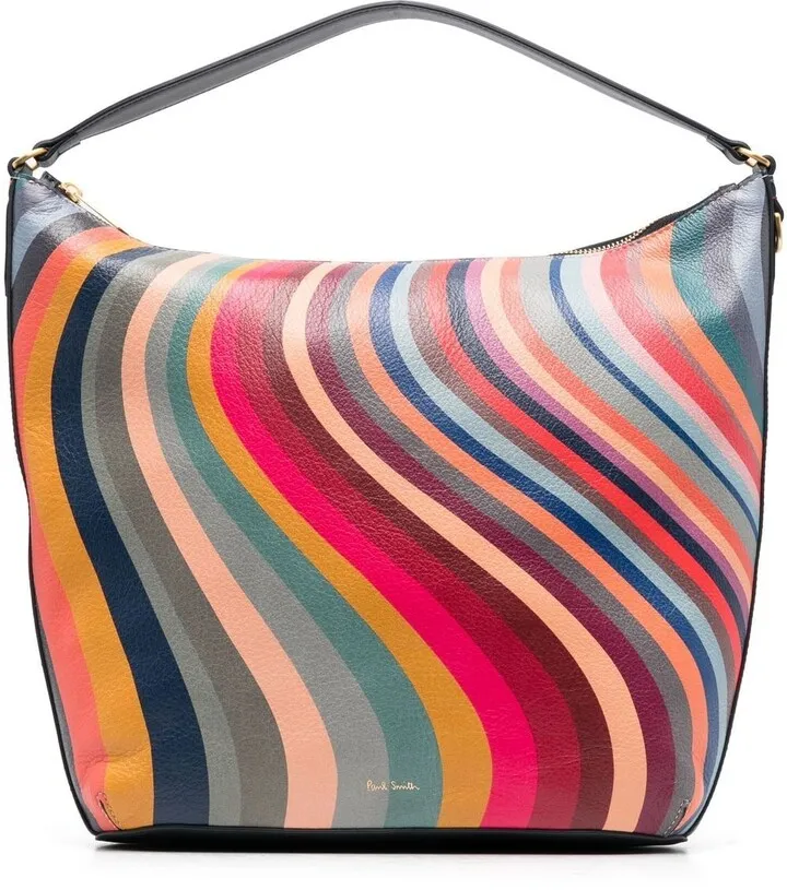 Swirl Striped Pattern Bag