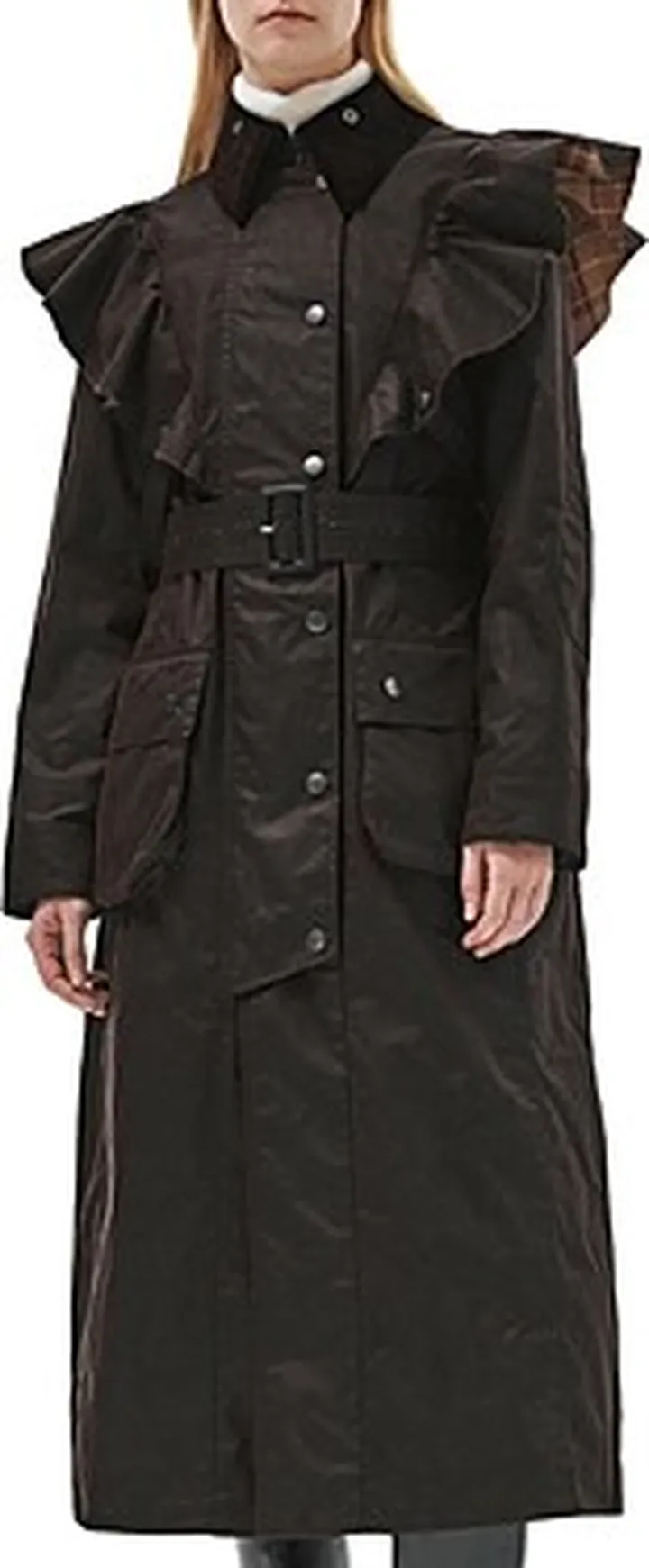 Barbour x Chloe Dany Wax Trench Coat
