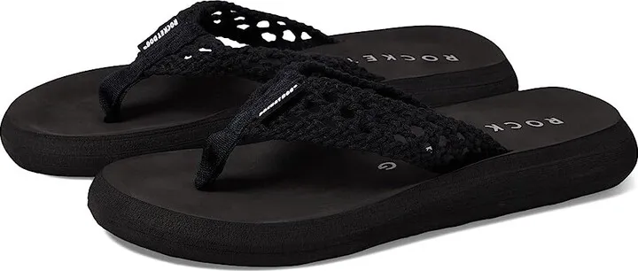 Rocket Dog Sunsetwoven (Black) Women's Shoes