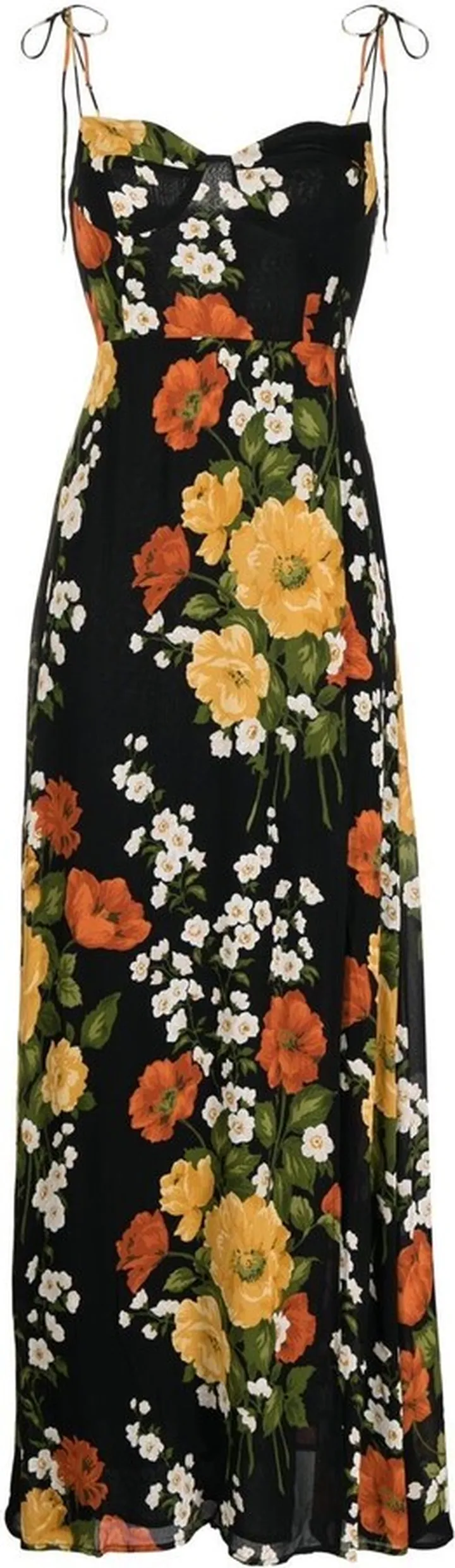 Melita floral-print midi dress