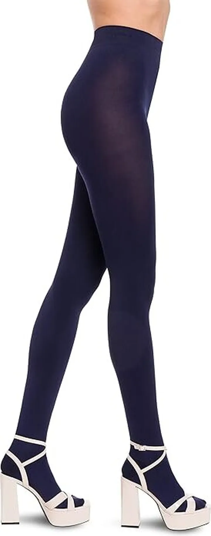 Wolford Velvet De Luxe 66 Tights (Navy) Hose