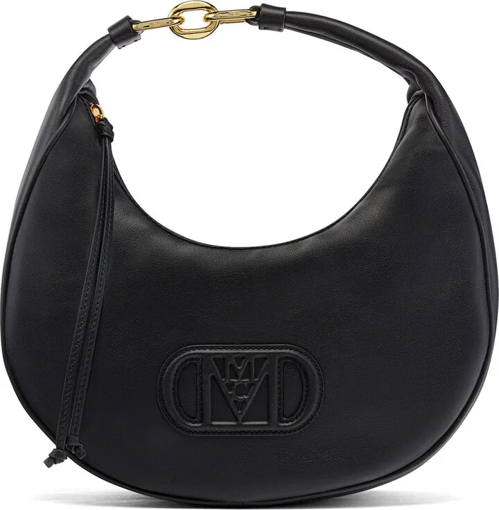 Medium Mode Travia Leather Hobo Bag