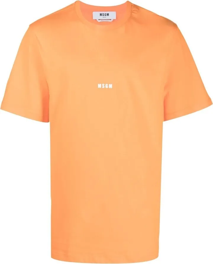 logo print T-shirt