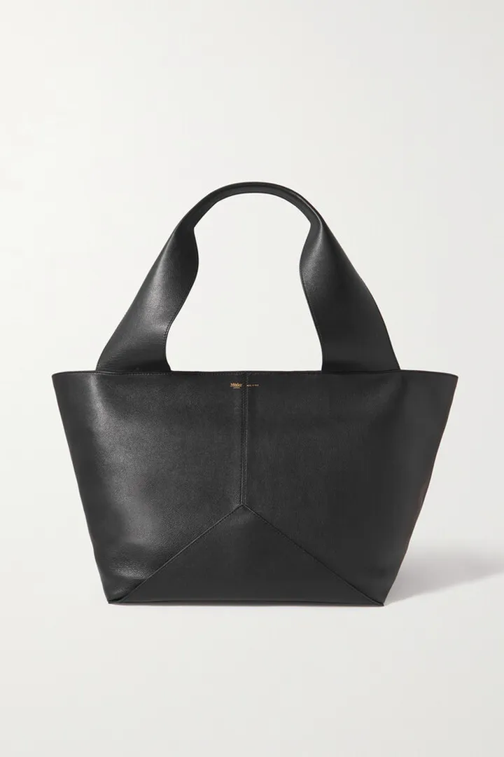 Métier - Market Weekend Leather Tote - Black