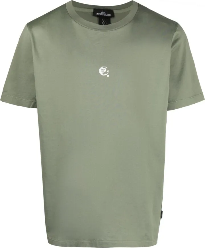 logo-print T-shirt