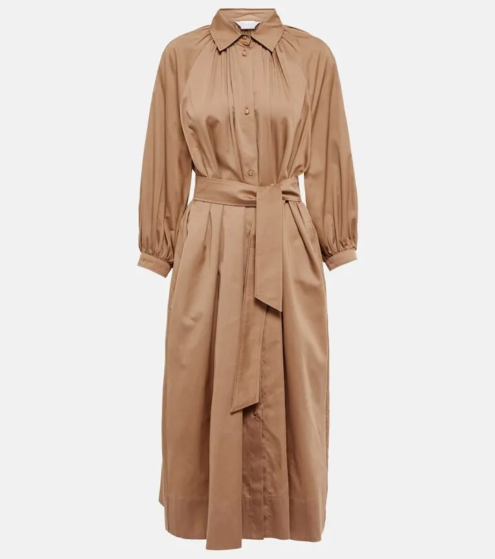 Lega belted cotton dress