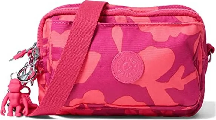 Kipling Abanu Multi Convertible Crossbody Bag (Coral Print) Handbags