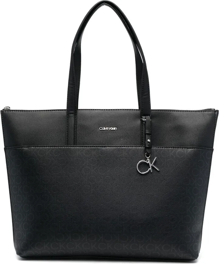 CK Must monogram shopper bag