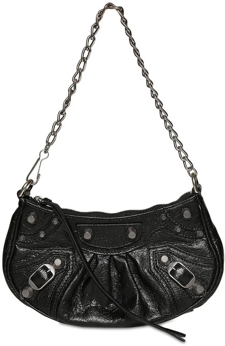 Le Cagole mini leather purse