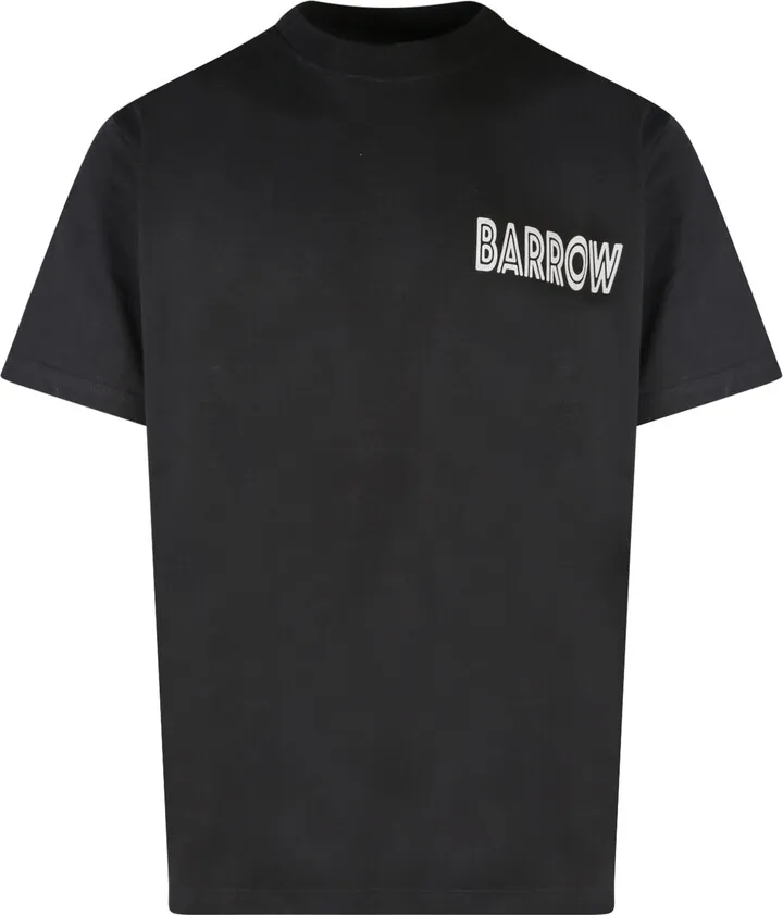 Cotton t-shirt with frontal logo print