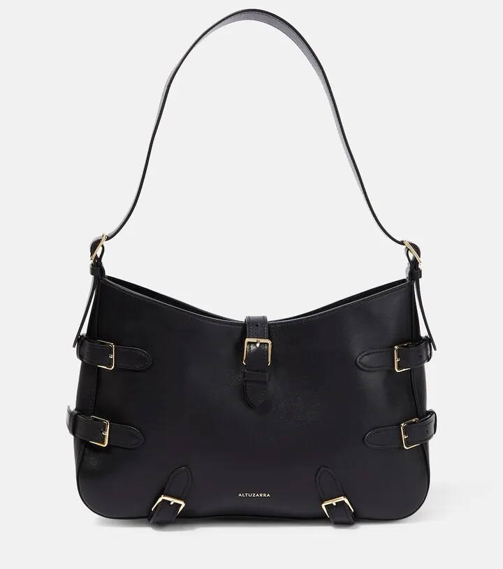 Play Big leather shoulder bag