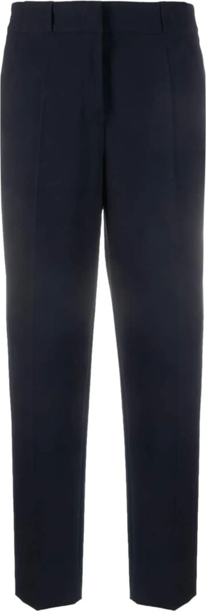 Cropped Straight-Leg Trousers