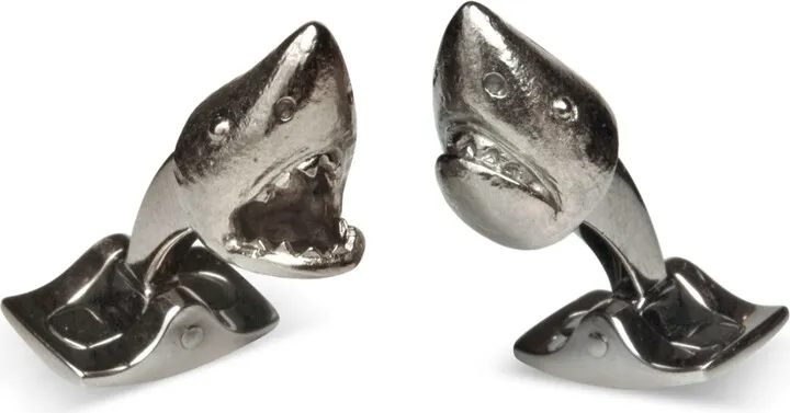 Deakin & Francis - Deakin & Francis Shark Head Cufflinks