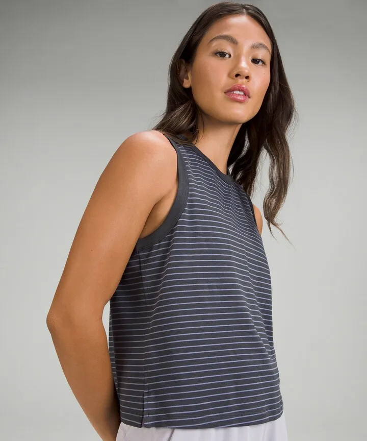 Classic-Fit Cotton-Blend Tank Top