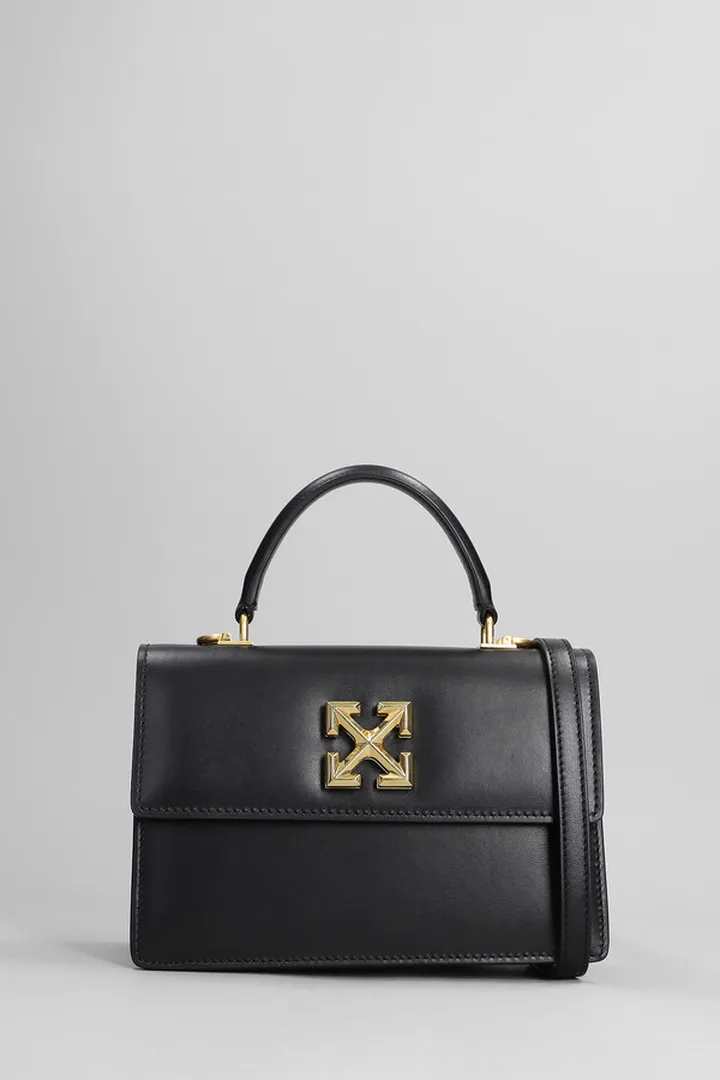 Jitney 1.4 Hand Bag In Black Leather