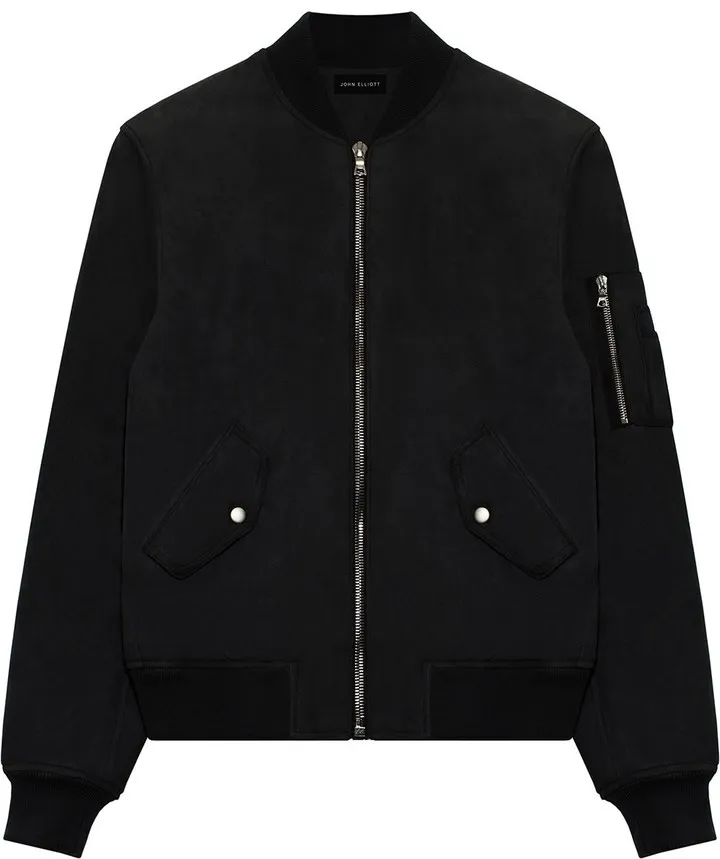 Bogota zipped bomber jacket