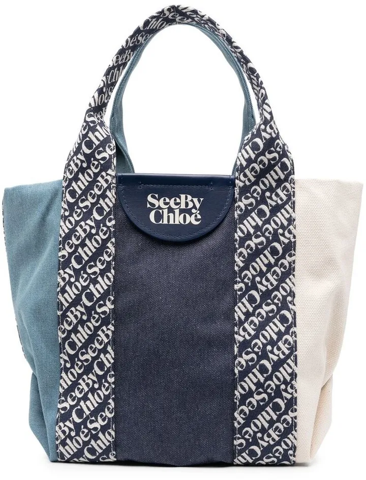 Laetizia logo-print tote bag