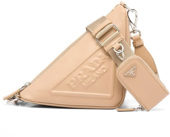 Logo Plaque Shoulder Bag