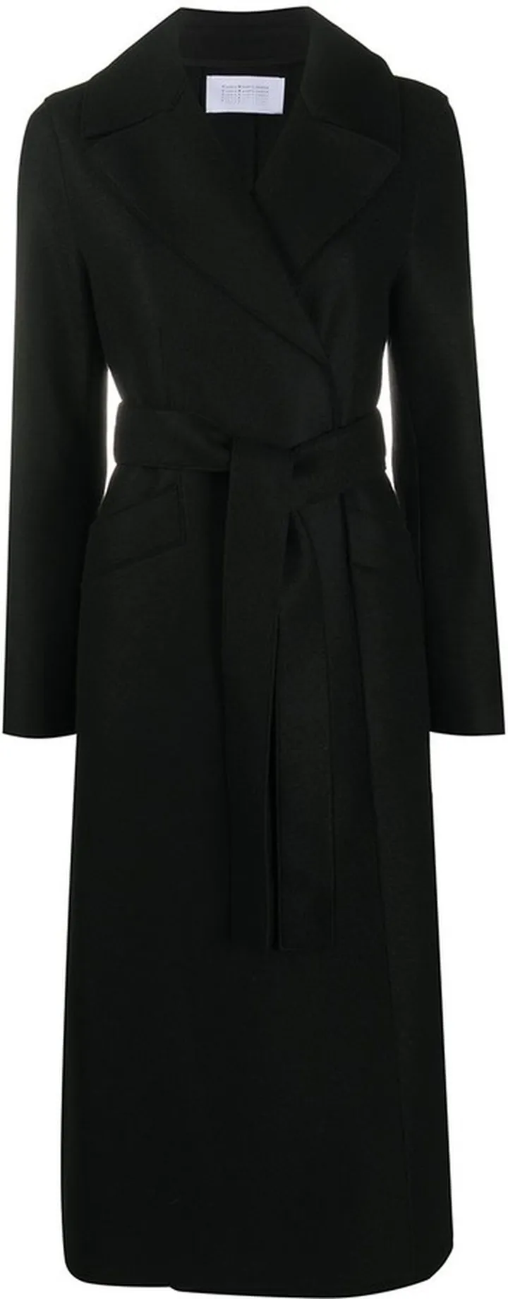 Wrap-Around Virgin Wool Coat