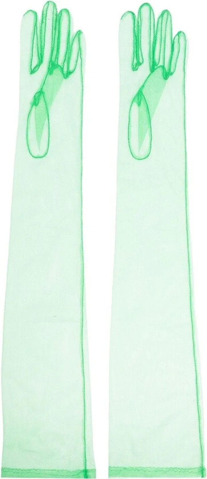 Glamour long tulle gloves