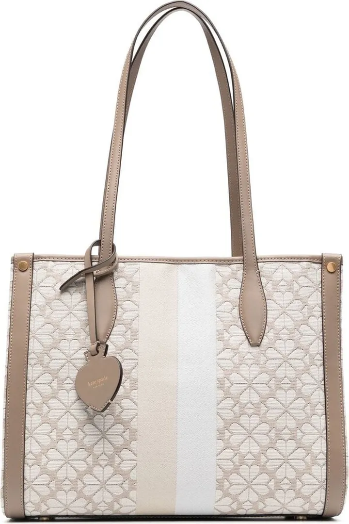 Geometric-Woven Tote Bag
