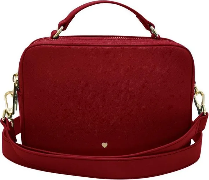 Johnny Loves Rosie - Luxe Red Hudson Vegan Leather Bag