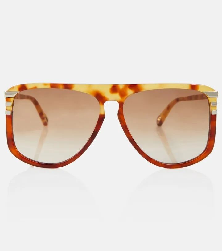 West oversized sunglasses