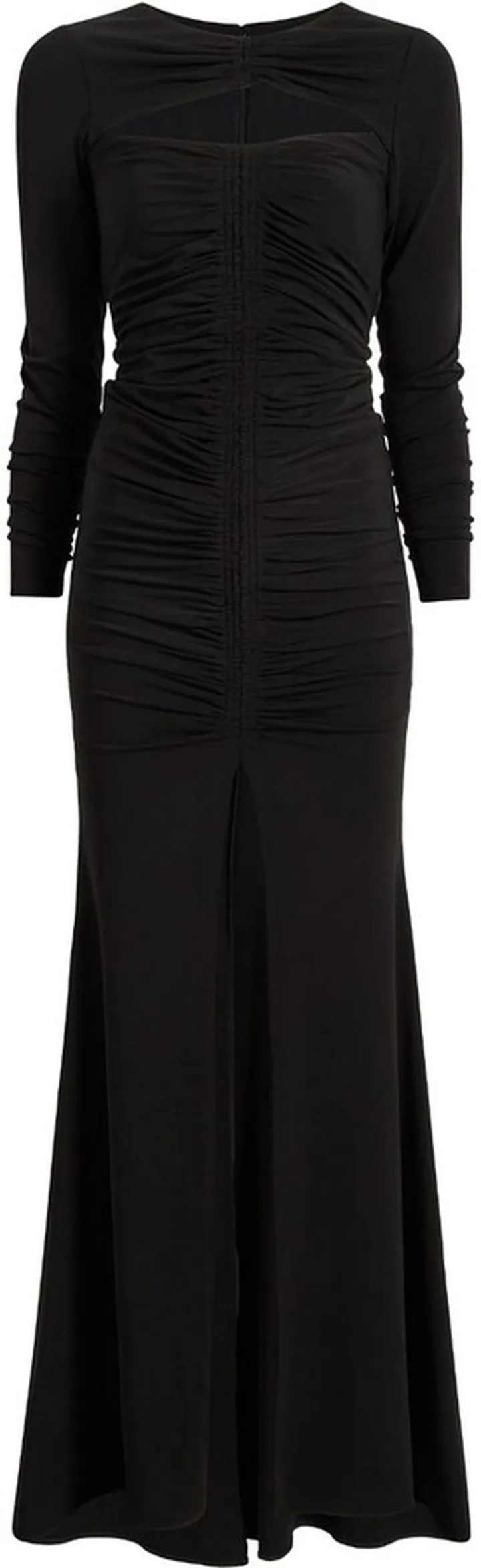 Perri mermaid-design gown
