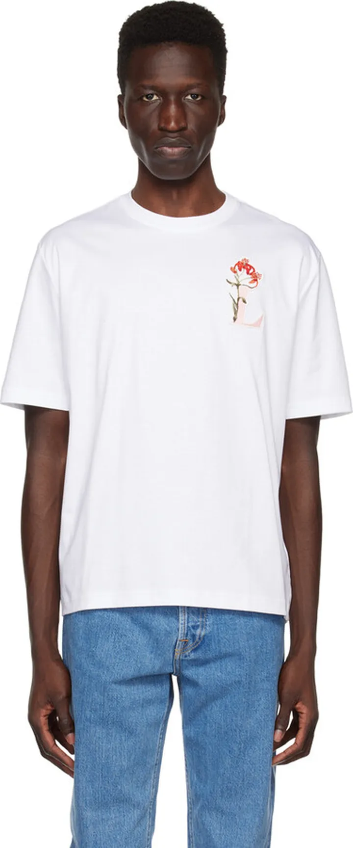 Lanvin White Botanica T-Shirt