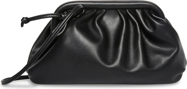 Nikki Faux Leather Crossbody Clutch