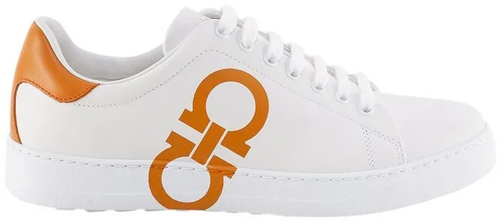 Salvatore Ferragamo Gancini Lace-Up Sneakers