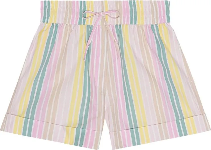 Striped Organic Cotton Shorts