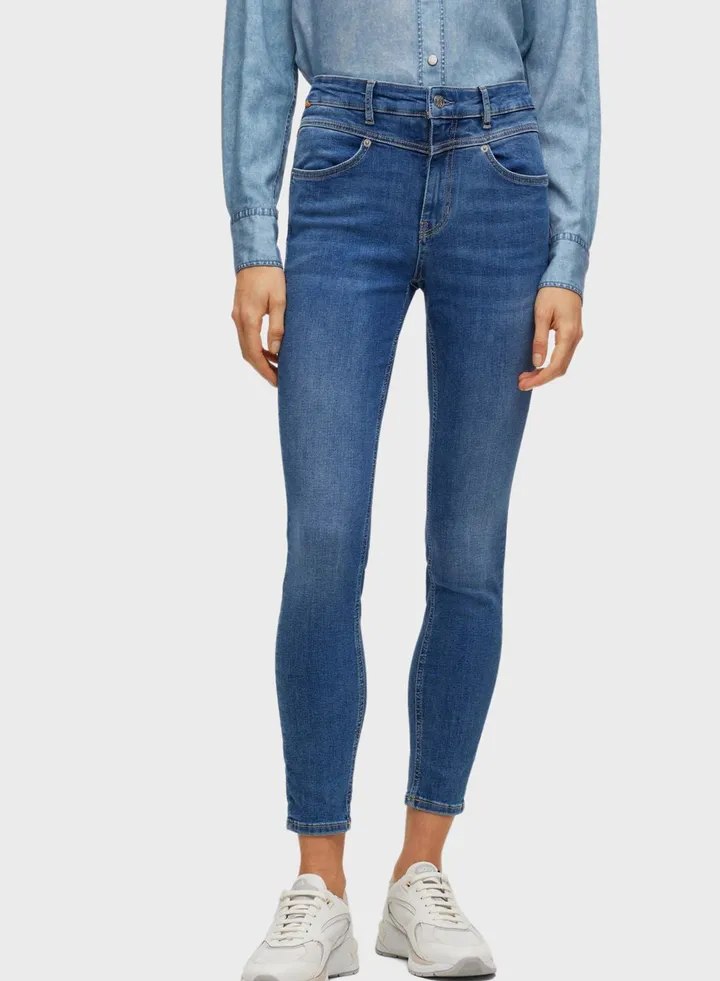 High Waist Skinny Jeans